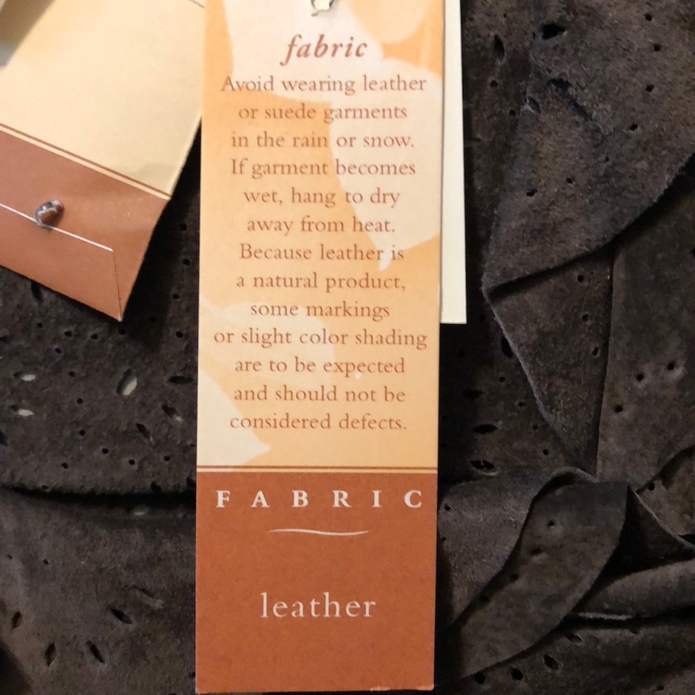 Vintage Leather Blazer - Picture 8 of 8